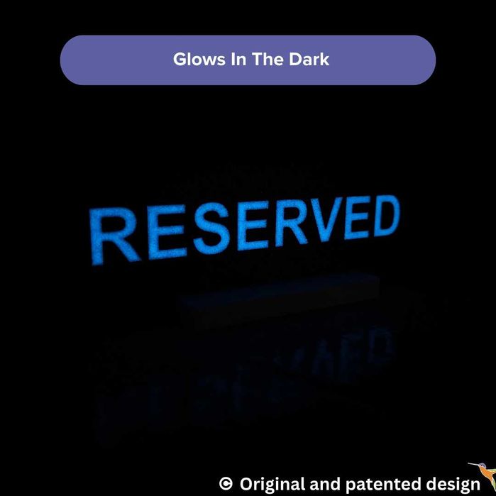 Табелка Резерве с допълнителна информация- Reserved -сватба, ресторант