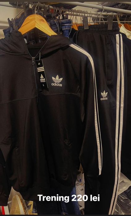 Trening Armani si Adidas