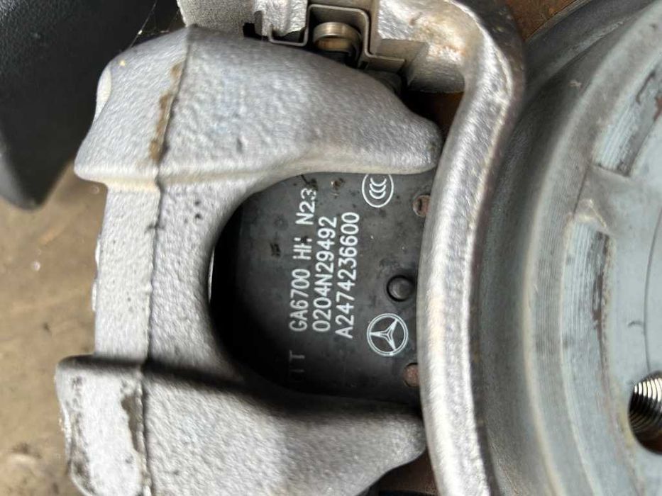 Fuzeta completa fara etrier stanga+dr Mercedes W177 A2474237600