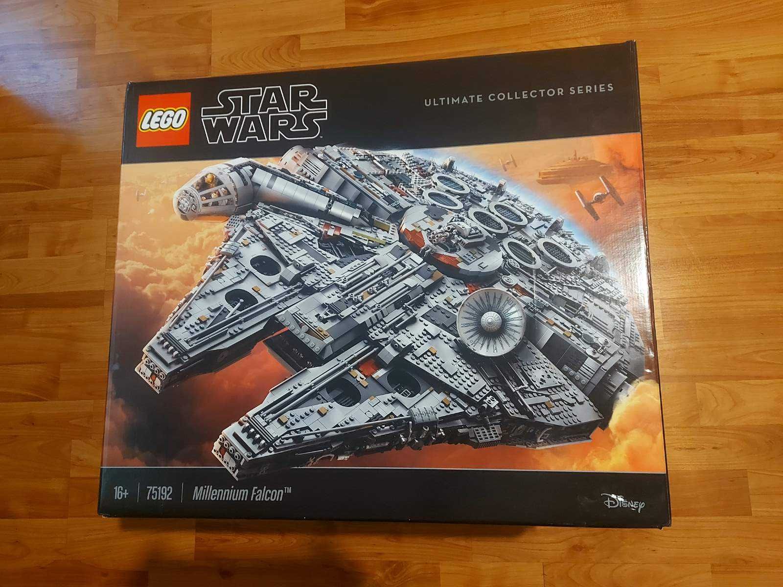 Хилядолетният сокол Lego Millenium Falcon 75192, сглобен