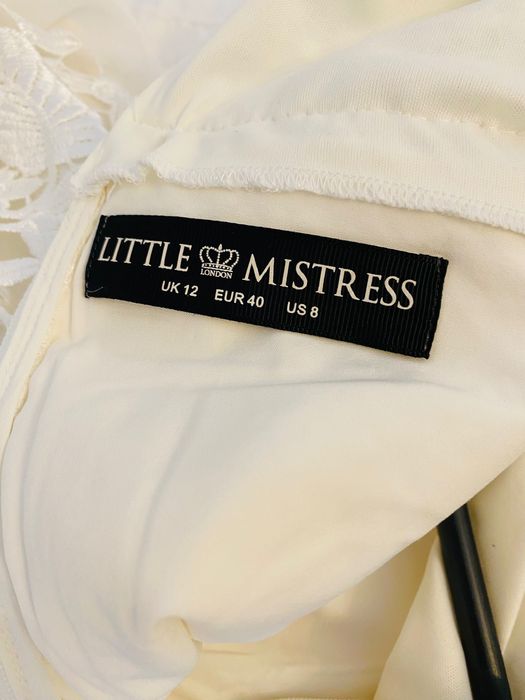 Rochie Little Mistress, elegantă, dantelă și mătase
