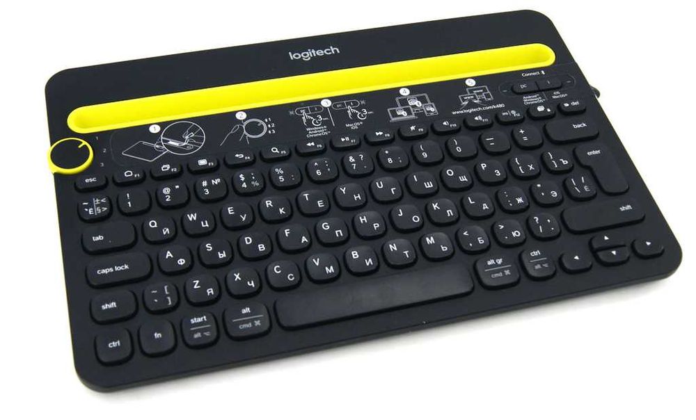 Клавиатура Logitech K480, Black, Bluetooth