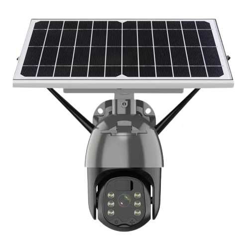 Camera de supraveghere cu panou solar S03N-WIFI, 4MP