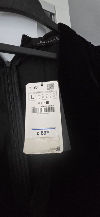 Salopeta din catifea