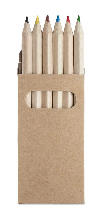 Комплект цветни моливи за рекламно брандиране