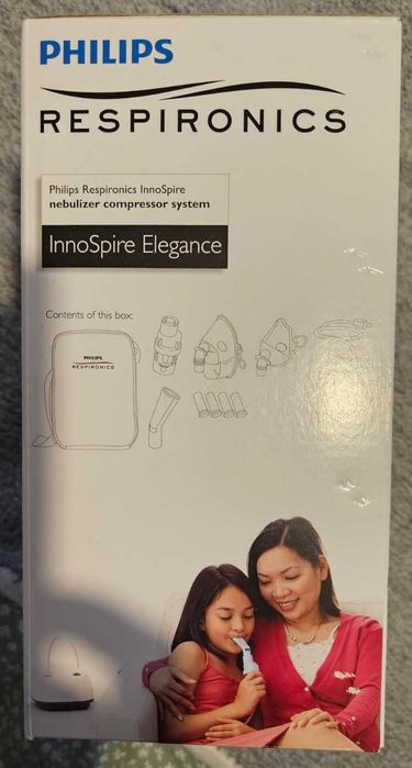 Nebulizator - Philips Respitronics InnoSpire Elegance - Nou - Sigilat