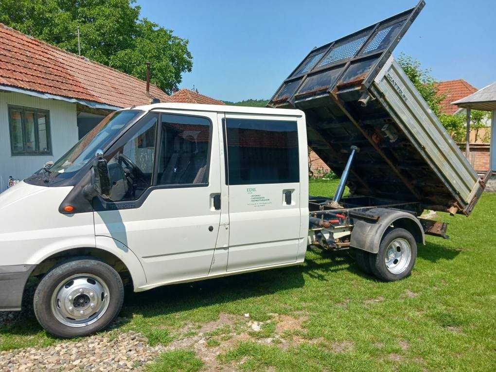 Ford Transit basculabil pe 3 parti