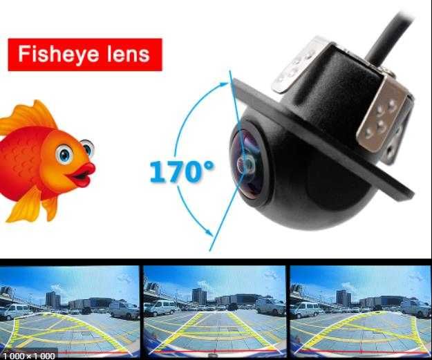 AHD Цветна камера за задно виждане с коронка