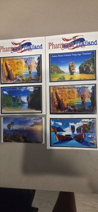 Vand/schimb magneti de frigider din Thailanda si Korea..Vezi 8 poze