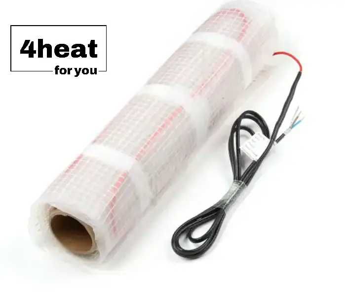 Электрический теплый пол. Нагревательный мат