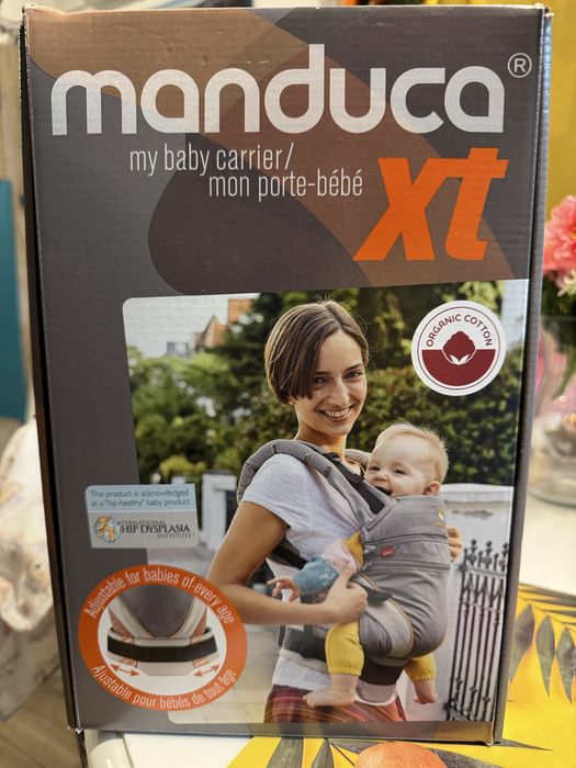 Marsupiu pentru bebelusi Manduca XT Lavender, pana la 20 kg, 3 pozitii