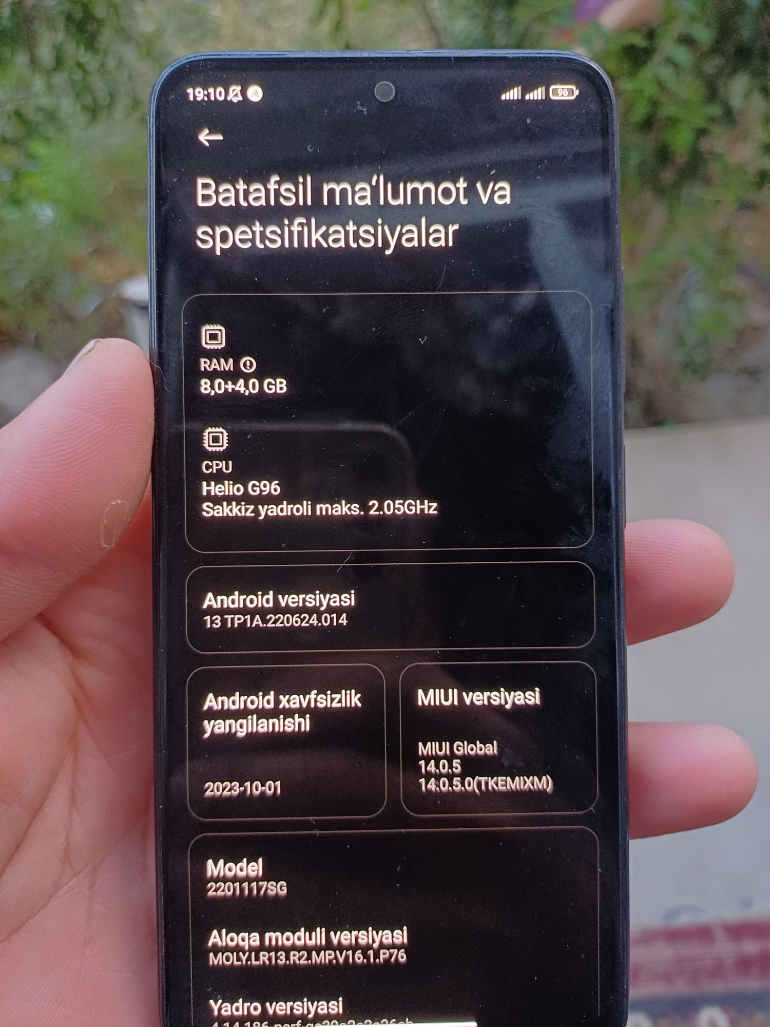 Redmi xolati zur