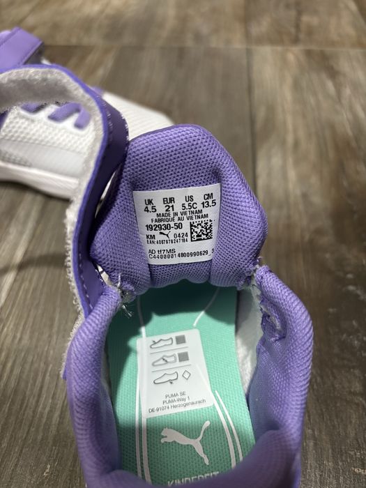 Детски маратонки puma номер 21