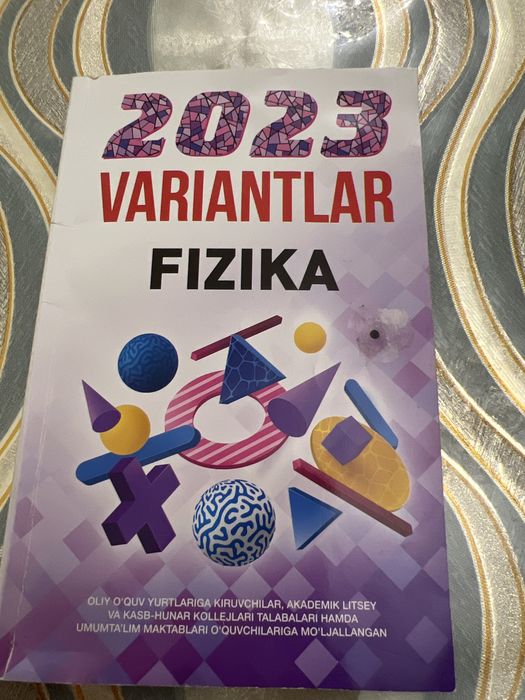 Fizikadan to’plam barcha mavzular + sovg’a fizika variant kitobcha