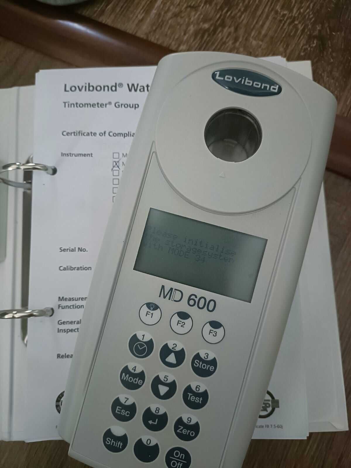 FOTOMETRU PORTABIL Lovibond MD 600 Photometer - tester apa