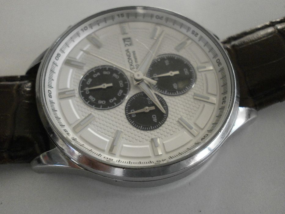 SEKONDA, quartz, chonograph, British design, Japan mvt