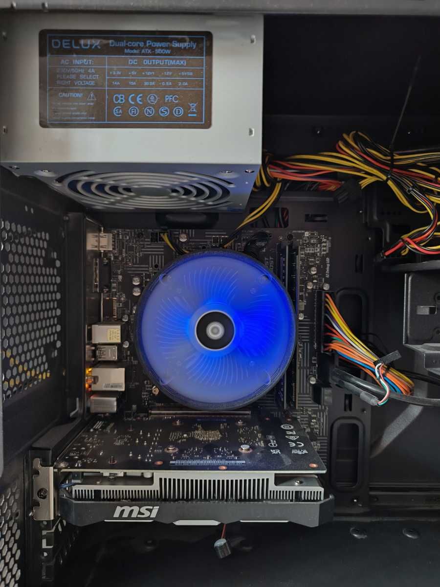 Компютър GTX 1650 Ventus / Intel Core i3-10105
