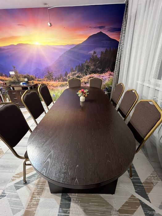 Стол и стулья для дома и офиса