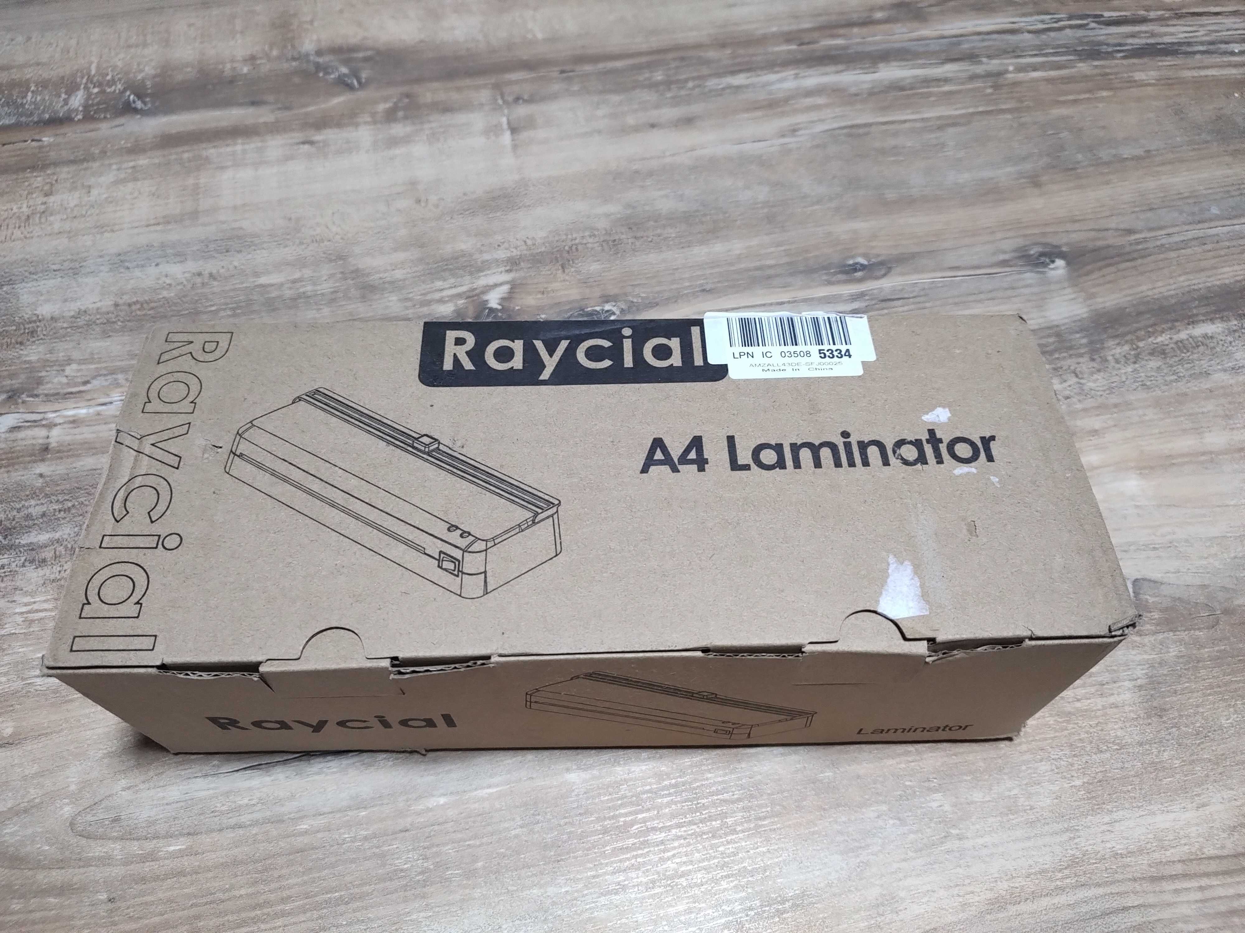 Laminator, Raycial A4 Laminator, Încălzire rapidă în 70 de secunde.