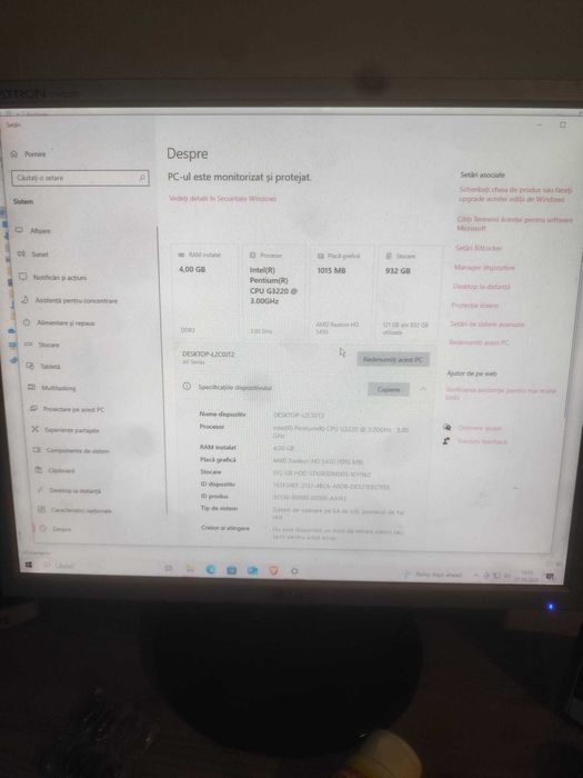 Set complet calculator + birou inclus