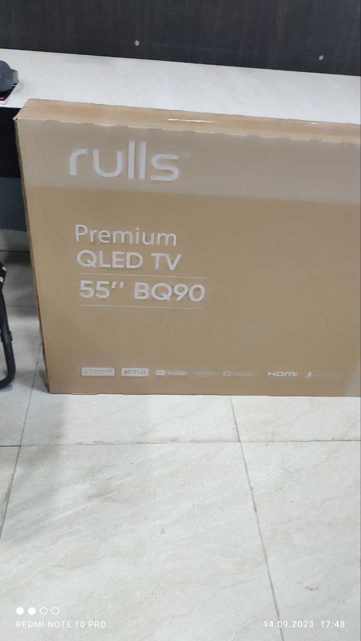 Телевизор Rulls 43/4K/Google tv/ Акция+Доставка+Гарантия