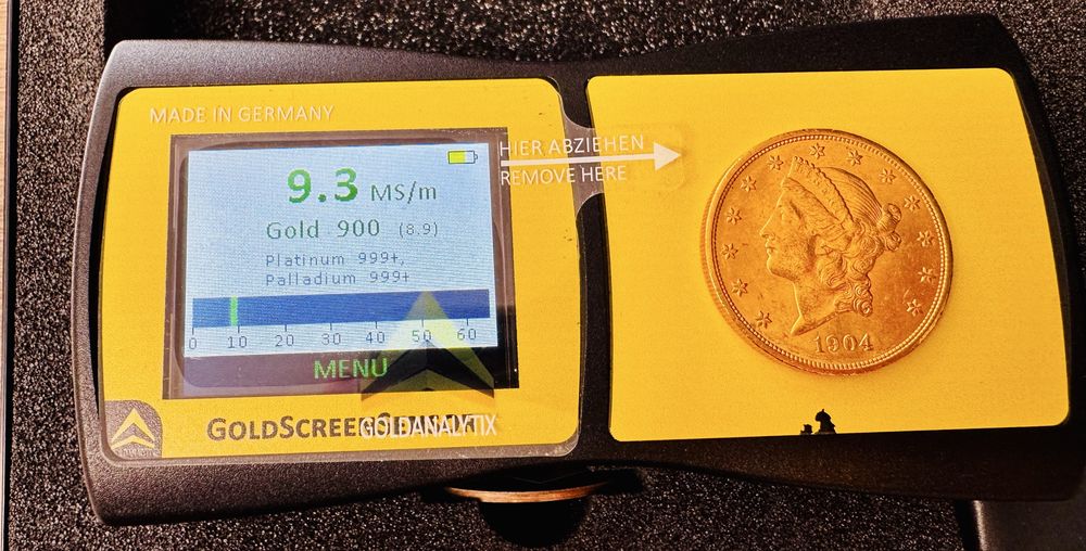 Златна монета $20 Liberty 1904 – 21.6 карата / Gold 900