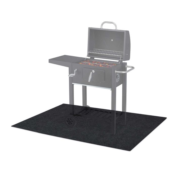 Covoras pentru grill ignifug protejeaza de scantei grasime 120x100cm