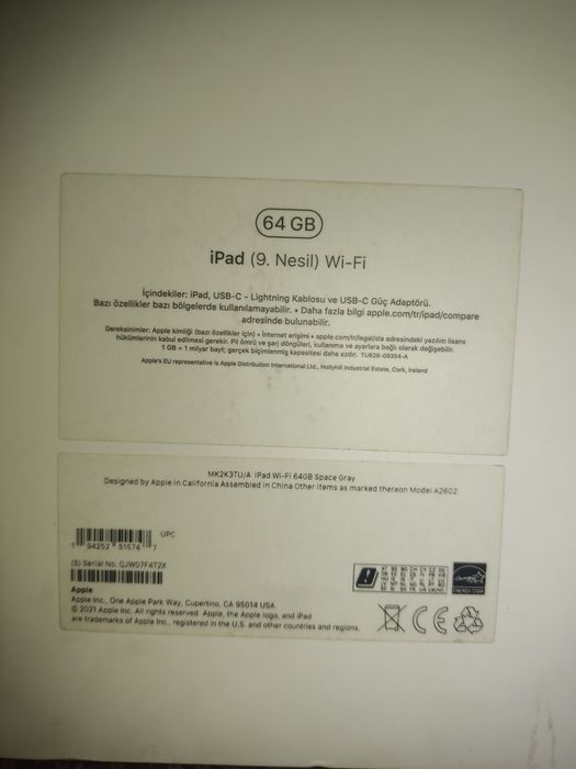 Ipad 9 srochna sotiladi