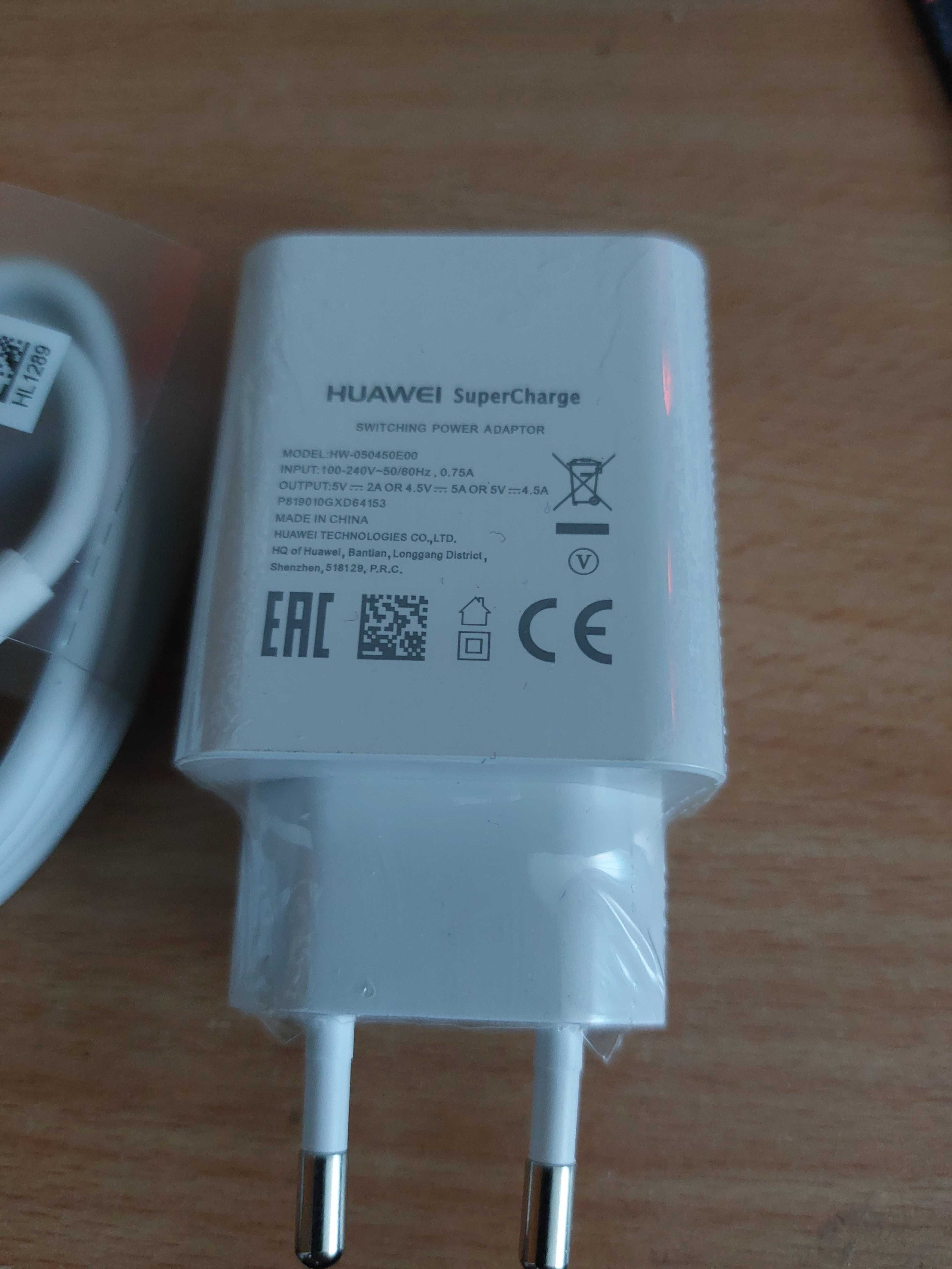 Incarcator Super Charge Huawei, HW-050450E00-HL-1289 Type-C, 5A, Alb