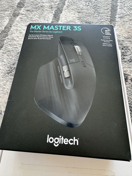Logitech MX Master 3S – Безжична, в отлично състояние