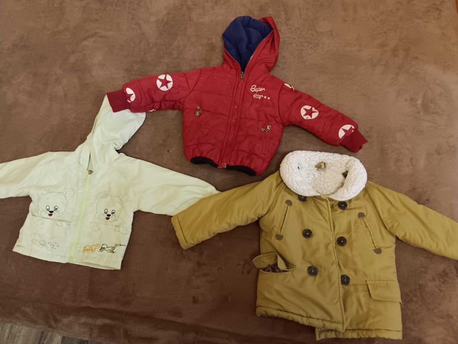 Детски зимни горници за момче 18месеца