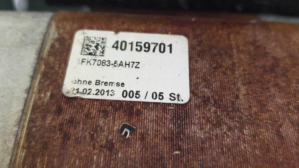 Motor sincron magneti neodim Siemens pentru hidro turbina, eoliana