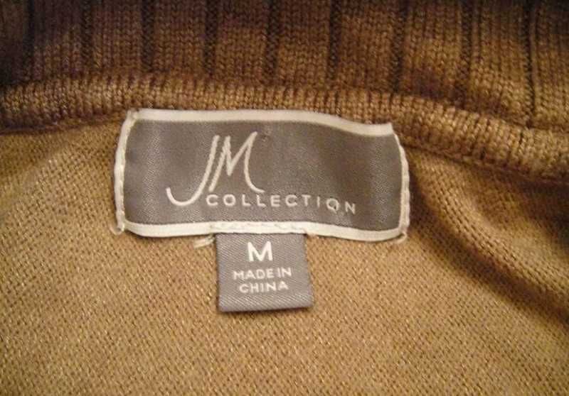 Cardigan/Pulover JM Collection,mar M,poate si L,nou,nepurtat