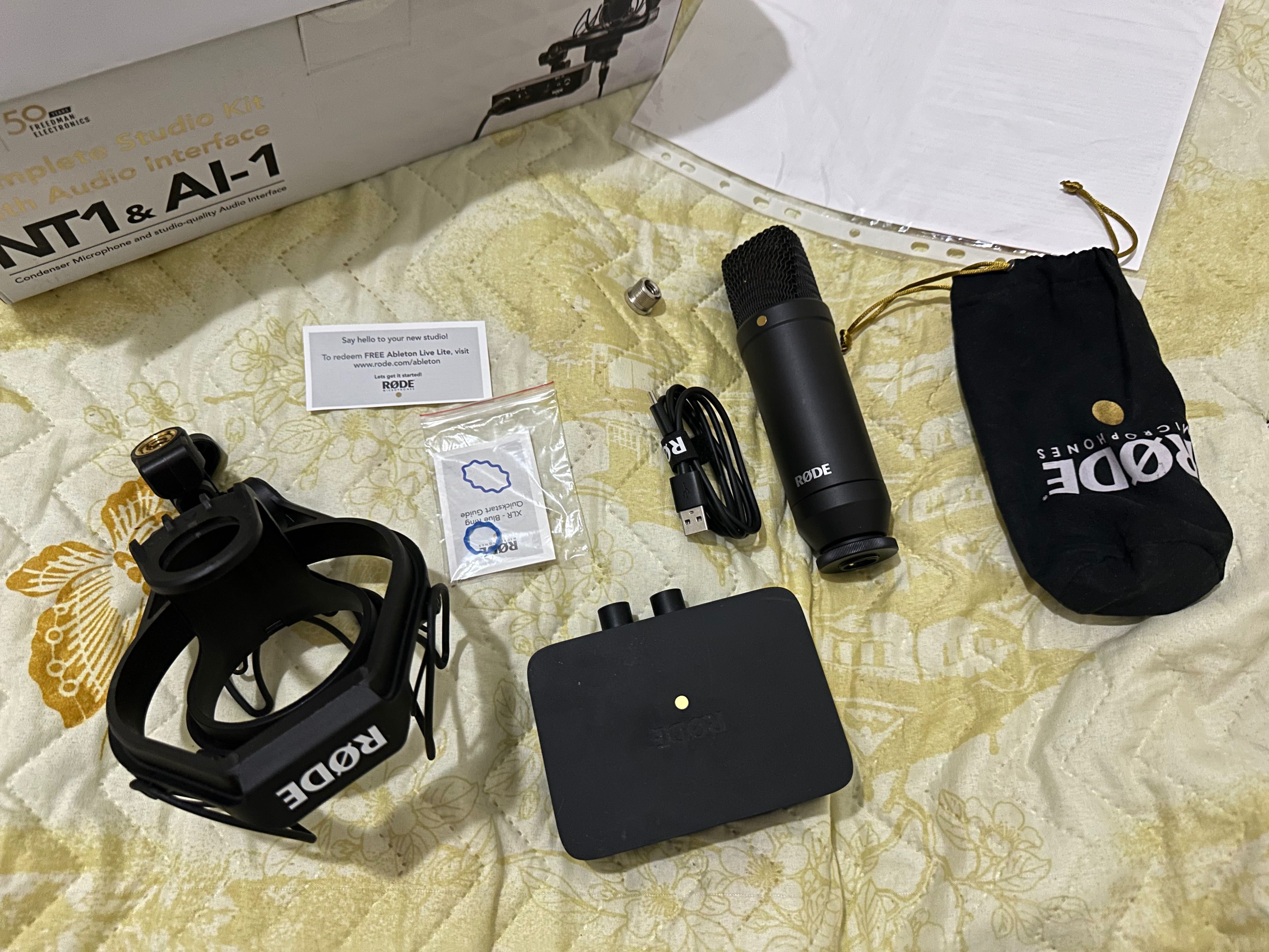 Rode NT1 & AI1 kit, микрофон и аудио интерфейс