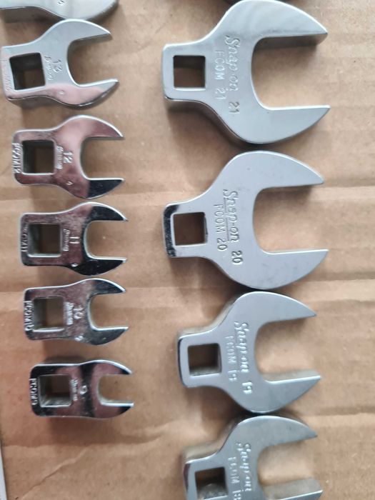 Snap-on Set 16 chei tip potcoavă , pătrat 3/8", metric 9-24  mm