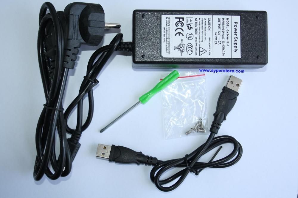 Външна Кутия за харддиск 3.5" USB2.0 Digital One SP00100 SATA HDD CASE