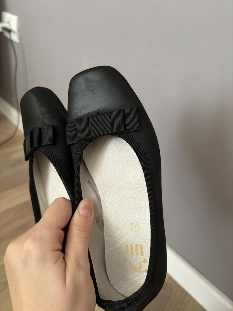 Balerini pantofi marime 31 piele naturala interior exterior copii