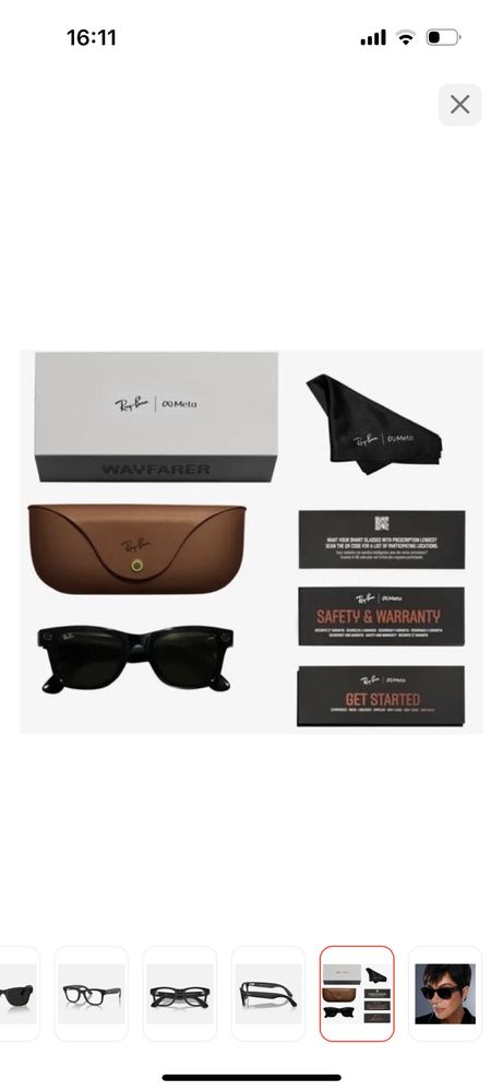 Ray-ban Meta Хамелион очки