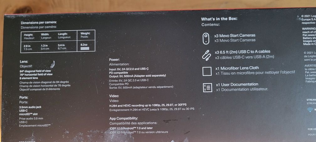 Camere Logitech Mevo-noi