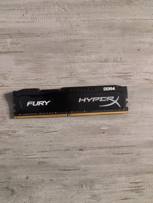 Оперативна память HyperX Fury Black 8GB DDR4 2133MHz