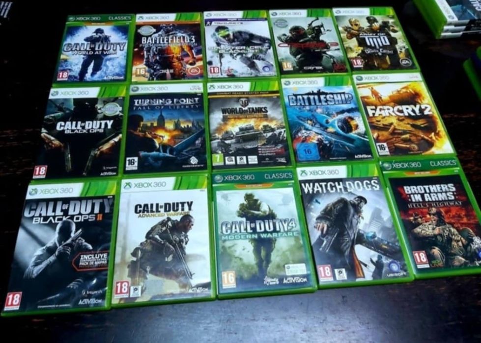 Call of Duty/Conan/Naruto/DragonB/LastOFS/Tekken/Killzone PS3/Xbox 360