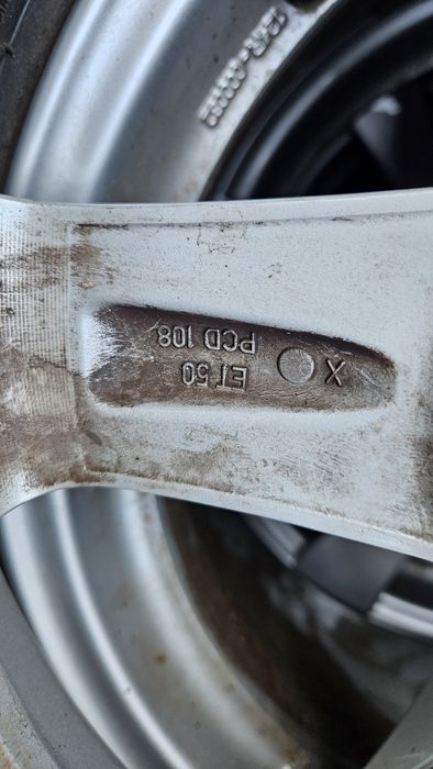 Джанти 16 5х108 с гуми 205 55 16 мишелин