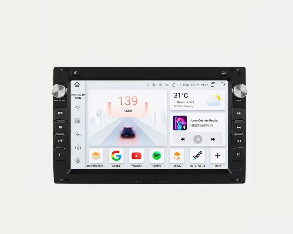 Navigatie Android VW Seat Skoda (Golf, Bora, Superb, Polo) - CarPlay
