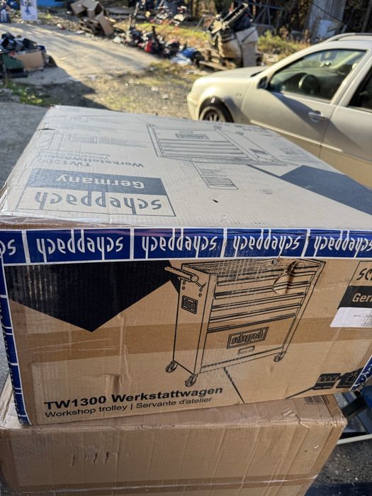 Carucior de atelier scheppach dulap pentru scule