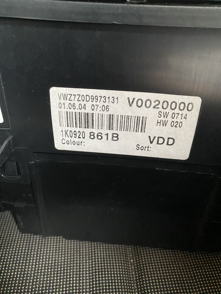 Ceasuri bord Golf 5/ Jetta/ Touran