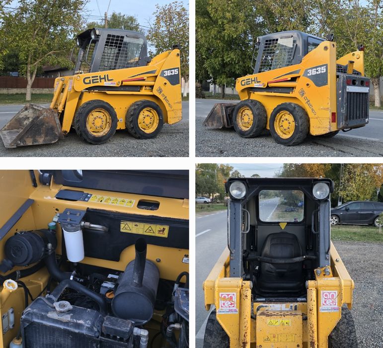 Miniîncarcător KOMATSU SK05J 1750h ORIGINALE  mini încărcător