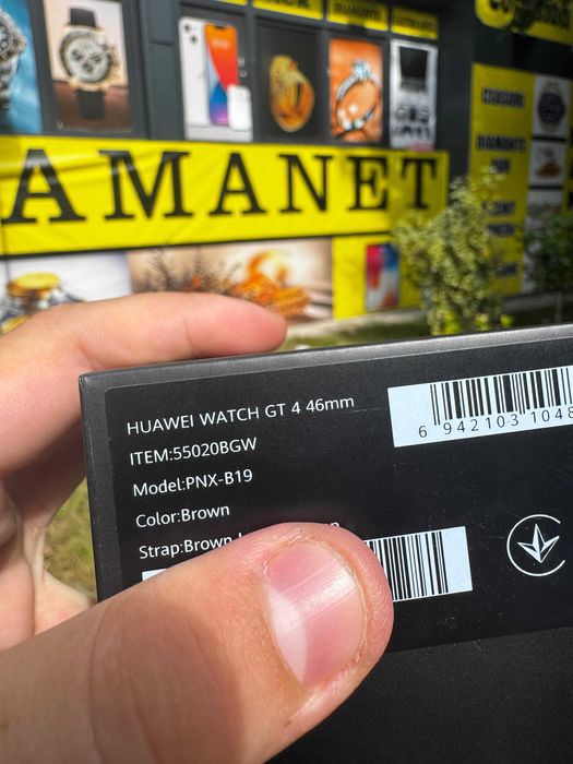 Huawei Watch GT4 / 46mm / GPS / Black - Full Box