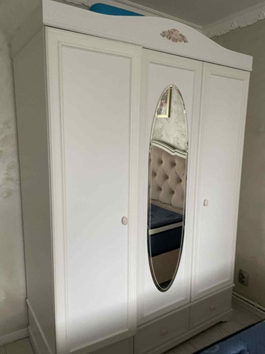 Pat cu saltea visco lux 160/200 cm