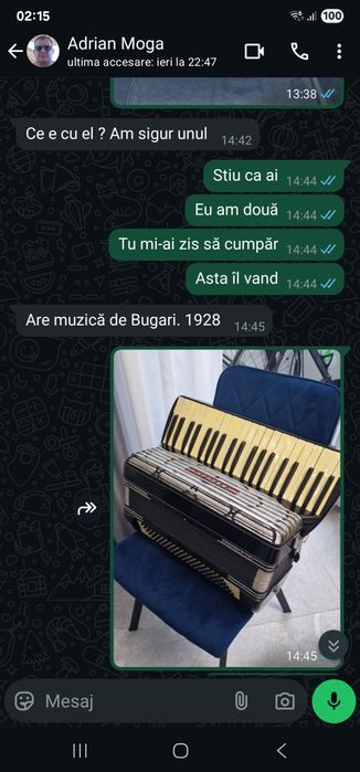 Acordeon hohner verdi supita cantora organola 2c