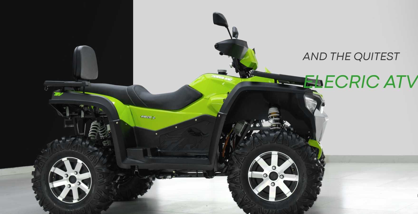 ATV Electric POWERLAND TACHYON, 4X4, 37 KW/50 CP, 85 km/h, 87V 126AH